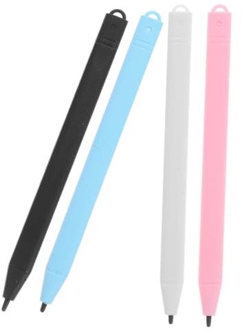 Toddmomy Stylet Garçon et Filles Design Léger et Confortable 4 Pièces Compatible Multi-tablettes pour Tableau LCD pour Tablette D’écriture Électronique Usage Scolaire et Loisir