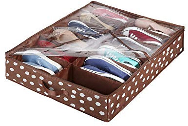 WENKO Pretty Woman - Cómoda para debajo de la cama (12 pares)