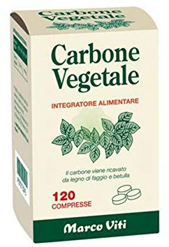 Integratore Alimentare Utile In Caso Di Stipsi, Gonfiore Addominale, Aerofagia E Meteorismo Carbone Vegetale 120 Compresse