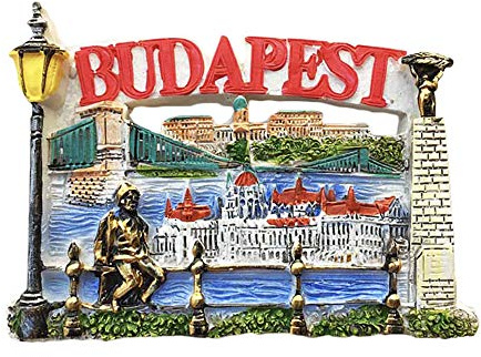 Budapest Ungarn 3D Kühlschrankmagnet Reiseaufkleber Souvenirs Home & Kitchen Dekoration Kühlschrankmagnet aus China