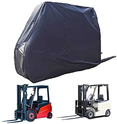 Schleuder Copertura di Protezione del Carrello Elevatore, Copertura Grande per Il Trasporto Utensili, Copertura per Carrelli Elevatori per Carrelli Elevatori in Tessuto Oxford 420D (245X142X219cm)
