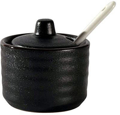 lait Sucrier japonais avec couvercle, mini pot à sucre, pot à épices for récipient à sucre, for comptoir de café-w-70ML pot ( Couleur : T , Taille : 70 ML ) Bocaux à épices ( Color : A , Size : 70ML )