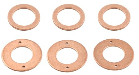 Molloparts 3 Sets Einspritzdüsen-Dichtungssatz, kompatibel mit Kubota-Motor D750, D850, D950