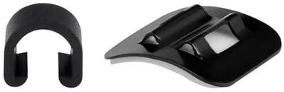 Rohrclip Aluminium Fahrradölschlauch Festklemmenadapter Aufklebbare Kabelführung Fahrradschaltbremsgehäuseleitung Schlauchschnalle Fahrrad-KabelfüHrungen(1PCS)