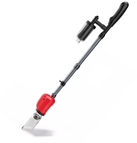 QVVFRED Elektrischer Aquarium-Kiesreiniger, Leistungsstarker Aquarium-Reiniger mit Siphonpumpe, Ideal für Wasser- und Aquarium-Sauger-Kiesreinigungswerkzeuge