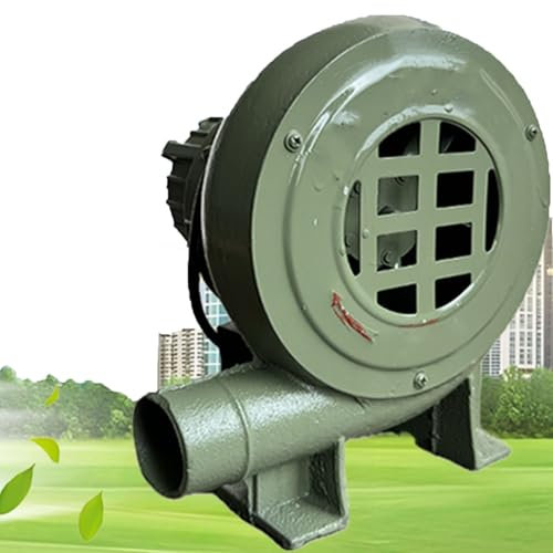 JOUFNING Soffiatore Elettrico - 220V Soffiatore per Barbecue Ventilatore Centrifugo, Ventole A Filo di Rame, Soffiatore per Forgia A Carbone A Basso Rumore, per Campeggio/Picnic(40W)
