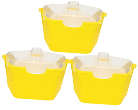 Abaodam 3 Pezzi Vassoio Germinazione con Multi cavità Semenzaio Plastica Riutilizzabile per Commestibili Piantine e Coltivazione Domestica Adatto Tipologie Semi