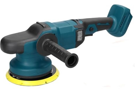 LIJADORA Orbital inalámbrica de 150mm, Motor sin escobillas, amoladora de madera, máquina de lijado ajustable de 6 velocidades, pulido y encerado de Metal
