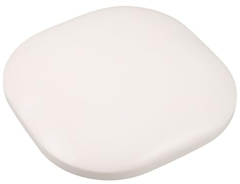 LRXIYODE Coussin Repose-main Ergonomique pour Manucure Support Confortable pour Poignet et Coude Accessoire Indispensable pour Salon et Table à Ongles Blanc Brillant Facile à Nettoyer