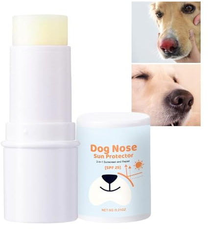 Generisch Hund Sonnenschutz - Pfotèn Balsam | Nase Pfotèn Feuchtigkeitscreme Sonnencreme Balsam für Hunde, Tragbarer UV Schutz Wasserfeste Hautberuhigung