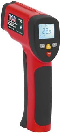 Sealey VS940 12:1 Infrared Twin-Spot Laser Digital Thermometer