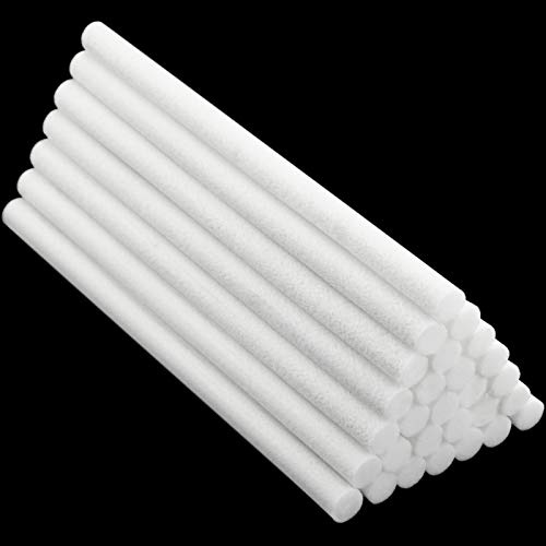 Boao 40 Pack Humidifier Cotton Filter Refill Stick Portable, 5.3 Inch