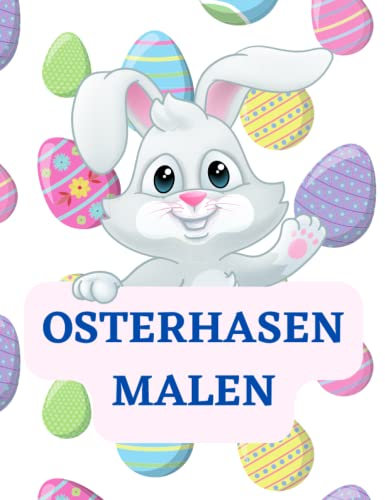Frohe Ostern Malbuch für Kinder mit Kacheln zum nachmalen: Viele Stunden kreativen Spaß zum Osterfest. Malen Vorlagen in kleinen Kacheln. So lernt jedes Kind zeichnen.