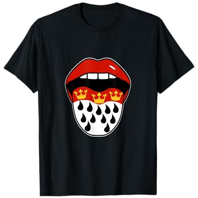 Fasching Outfit Kölle Kölner Kölsch Zunge Mund Karneval Köln T-Shirt