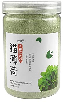 rockible Bio-Katzenminze-Pulver für glückliche Katzen, hochwertige Kratzbaum-Ergänzung, 260 ml