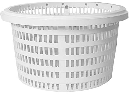 Vgvgaj 19cm Skimmer pour Piscine Panier D'écumoire De Piscine Remplacement du Panier du Filtre La Piscine ABS Filtration Filtre Piscine Pre-Filtre Skimmer Panier Passoire Panier Skimmer