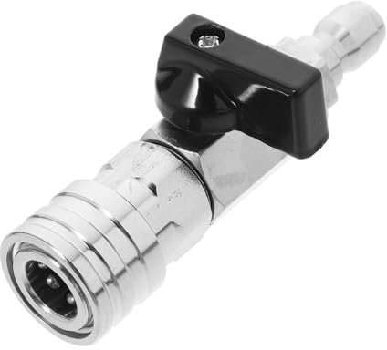Happyyami Kugelhahn 1/4 Zoll Schnellkupplung Edelstahl Hochdruckreiniger Ventil Für Autowaschanlage Terrasse Absperrventil Zubehör