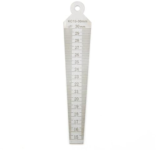 Galgas de Espesores, Calibrador de espesores, calibrador cónico, calibradores for medición de espesor de válvula, sondas de medición for medidor de espesor de espacio, herienta for medir(15-30mm)
