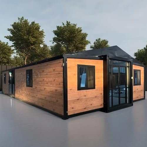 Kit casa piccola compatta su ruote - Piccola casa prefabbricata modulare in vendita | Micro casa off-grid fai-da-te con design di alloggi convenienti per una vita sostenibile minimalista