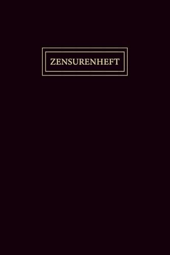 Zensurenheft A5: Zensurenbuch für Lehrer bis zu 25 Klassen