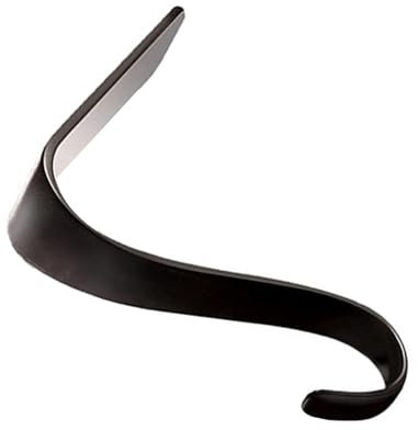 KHZen Thought Stoccaggio in Metallo Robusto Portatile Accessoyr per Casa per Caminetti Natalizi Decorazioni E Mensole per Le Vacanze Ganci