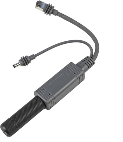 Gen Power Splitter mit IP68 Wasserdicht Adapter für Outdoor Ethernet Power Injection Internet Kabel Division Wetterfest DC 48V