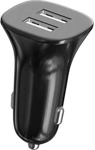 Elnwnnkc Adaptadores de Cargador USB para, Encendedor de Cigarrillos, Cargador USB de Carga rápida, 5V, 3, 4 amperios, Salida de teléfono para, adaptadores para Encendedor de Cigarrillos