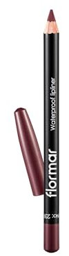 Flormar Waterproof Lipliner - Crayon a Levre Waterproof – Longue Tenue et Résistant aux Bavures – Définition Naturelle pour Tous les Teints – Crayon Contour des Lèvres Nude, 231 Berry Stain