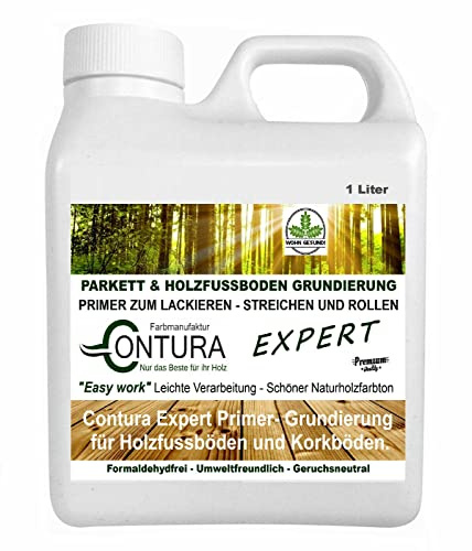 Contura Parkett Grundierung Holz Primer Parkettlack Parkettgrund Holzgrundierung Expert (1 Liter)