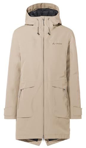 VAUDE Skomer III Winter Parka für Damen – Wasserdichte Winterjacke mit PrimaLoft Wattierung, atmungsaktiver & winddichter Parka für den Winter mit recycelten Materialien – ideal für Stadt & Outdoor