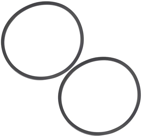 LT Easiyl 2 Stück V-förmiger Antriebsriemen 3V270 Industrieller Gummiriemen 750 Mm Breite 10 Mm für Bandsäge Schleifmaschine Hobel Schwarz