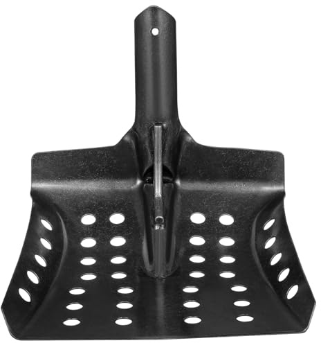 ifundom Pelle à Tamiser Résistante pour Nettoyage De Regards Égout Et Transplantation De Jardins Pelle à Boue Perforée Ergonomique pour Usage Professionnel Et Particulier