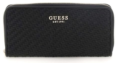 GUESS Geldbörse Phaedra SLG Zip Around Wallet Black schwarz