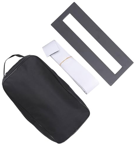 Healifty Kleines Effektpedal Board Satz für E gitarre Langlebige Halterung aus Oxford Stoff mit Klettbändern Wiederverwendbares Pedalboard Zubehör für Gitarren Effektgeräte