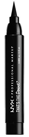 NYX Professional Makeup Thats The Point Black Artistry Eyeliner -Put A Wing On It, 0.021 kg