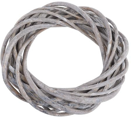 VBS Weidenkranz Willow 30 cm Dekokranz aus Weide für ganzjähriges Dekorieren natürlicher Kranz für Tür Wand Tisch vielseitig einsetzbar ca. Ø 15 cm
