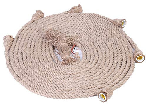 Lampada A Sospensione Corda E27 85-265V Retro Vintage Corda Di Canapa Industriale Lampada A Sospensione Lampadario A Soffitto Ristorante Arredamento Per La Casa (6 Teste)