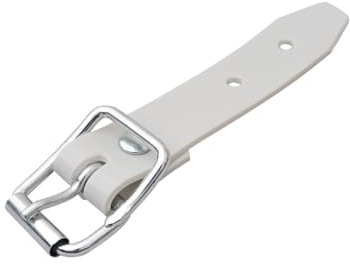 LYSEL® Schnallkappe Riemen Rollschnalle für Anhänger-Planen grau