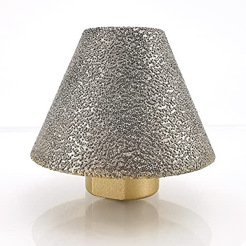 NBB Fresa de diamante con M14, para biselar en seco o húmedo profesionalmente en porcelana, cerámica,baldosas,granito,mármol, para agujeros de dia.20-48 mm,para amoladora angular(1, CB20 dia.20-48 mm)