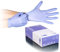 HANSKA Gants jetables Nitrile Violet - Sans poussière - Jetables - Ambidextres - Non stériles - Base en caoutchouc - Convient pour les milieux médicaux, la manipulation des aliments (100, S)