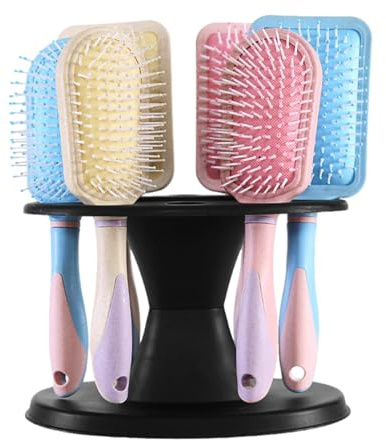 Organizer portaspazzole per capelli,Organizzatore multiuso per stazioni di salone di grande capacità - Robusto porta pennelli per trucco, organizer da scrivania universale per Babers Station Honhoha