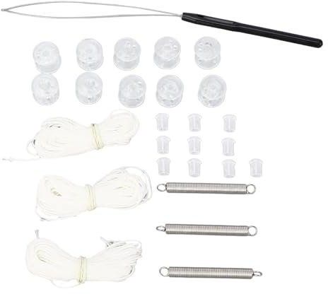 AKLOSIPY RV Plissee e Rep Kit, RV e Rep Kit Effiziente Nutzung Robustes e Reststringing Kit für RV Tra Day Night Plissee e