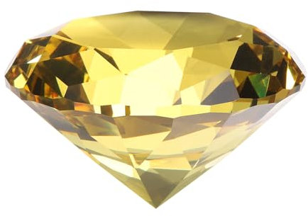 sourcing map Briefbeschwerer aus klarem Kristall, 60 mm, künstlicher Diamant, funkelnder Kristall, Schmuck, Schmucksteine, Briefbeschwerer, Dekoration für Geburtstag, Geschenk, Partys, Hochzeit,