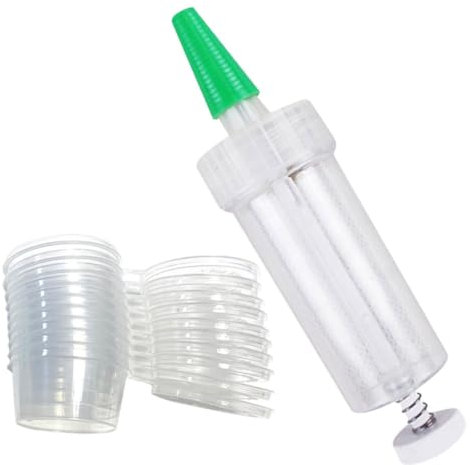 Abaodam Seminatrici in Plastica Per Piante Strumento Pratico Per Giardinaggio e Distribuzione Di Semi Facile Da Usare e Trasportare