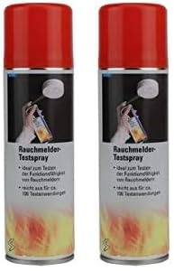 Unitec rilevatore di fumo Test Spray, 300 ML 46790 (Confezione da 2)