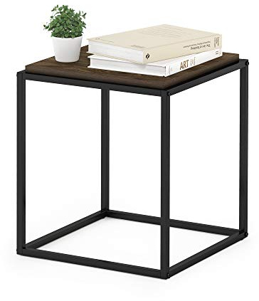 Furinno Moretti Modern Lifestyle Stackable Shelf, 1-Tier, Columbia Walnut