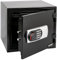 HMF 46161 Safe Tresor Feuerfest 60 Minuten mit Zahlenschloss | 41,2 x 35,5 x 36,3 cm
