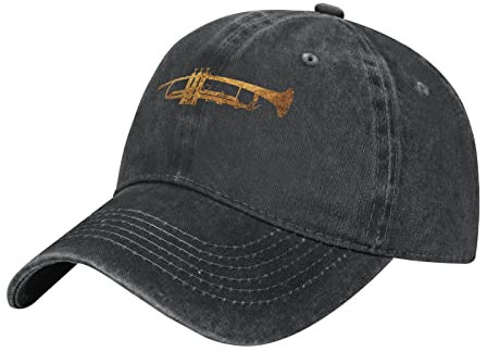 702 Sport Mütze Retro-Vintage-Trompete Atmungsaktiv Basecap Casual Sommermütze Unisex Für Reisen Sport Sommer