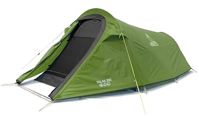 Vango Talas 200 2 ManTunnel Tenda [Amazon Exclusive], Camera da letto per 2 persone con portico, impermeabile, per campeggio, festival, escursioni, cime degli alberi