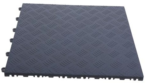 Yardenfun Garage Mats Interlocking Garage Floor Covering Tiles Non-slip Drainage Mat for Home Diy